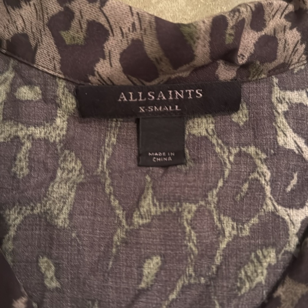 AllSaints Leopard Print Pajama Set - Picture 3 of 11